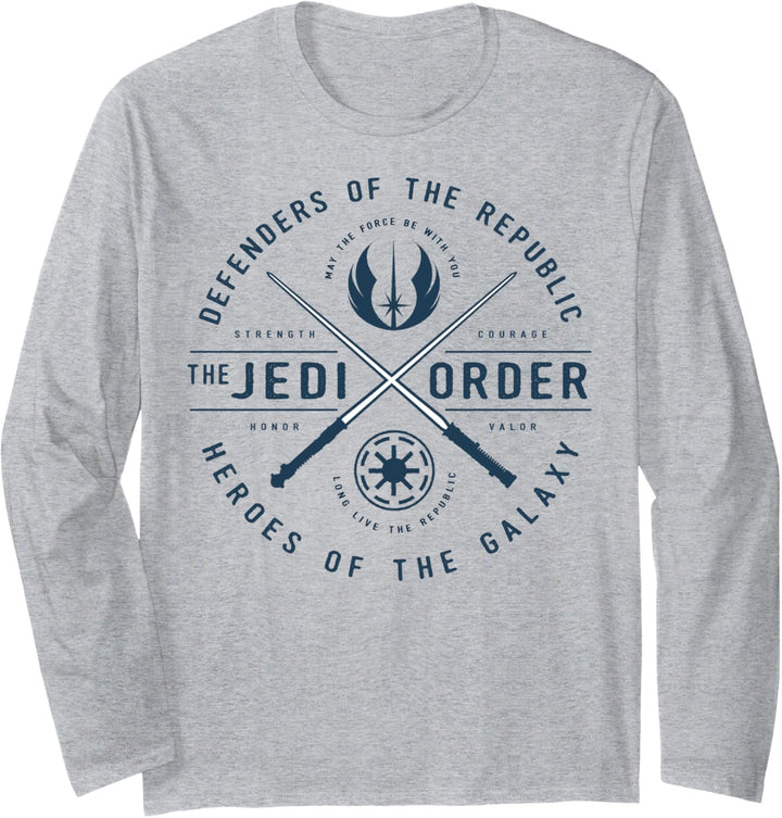 Star Wars Sabers Emblem Langarmshirt