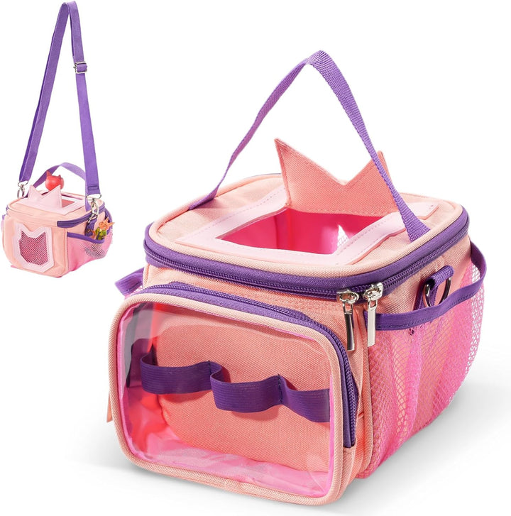 Hautton Tragetasche für Toniebox &amp; Tigerbox，Aufbewahrungtasche für Musikbox, Tonies Figuren, Kopfhör