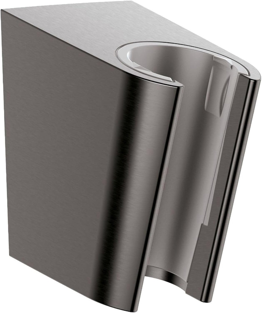 hansgrohe Duschkopfhalterung Porter S, Brausehalter, Brushed Black Chrome, Brushed Black Chrome