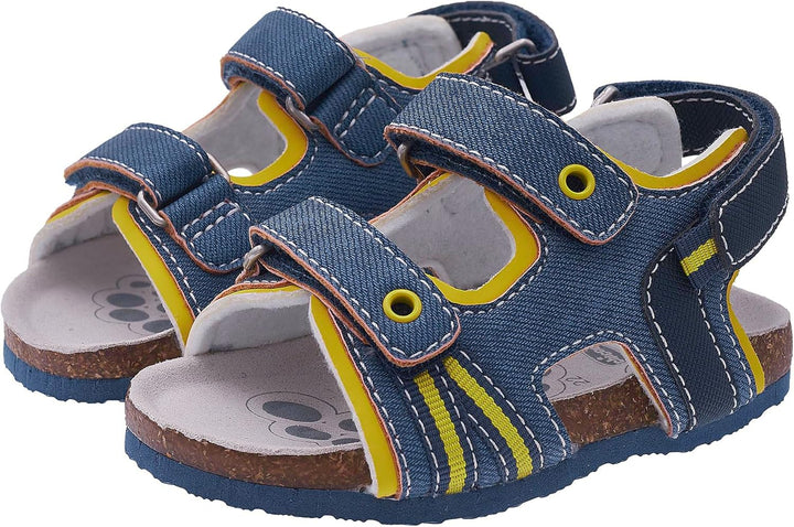 Chicco, Sandalen für Mädchen und Jungen, mit praktischem Dreifachverschluss, ideal für Strand und Sc