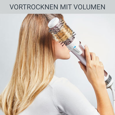 Rowenta Warmluftbürste CF9540 Brush Activ Premium Care | Mit Naturborsten | Kaschmir-Keratin-Beschic