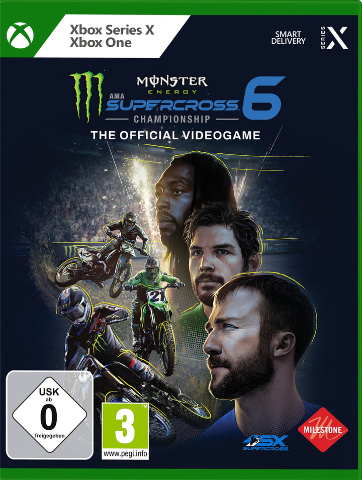 Monster Energy Supercross - The Official Videogame 6 (Xbox One / Xbox Series X) Xbox One / Xbox Seri