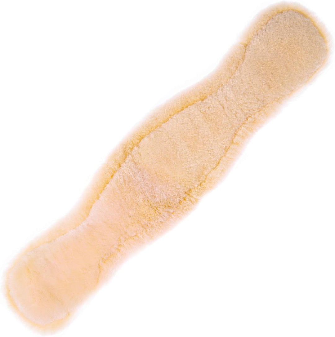 Merauno® Lammwolle Western Konturgurt Sattelgurt, aus Qualitäts Merino Lammwolle, spezielle anatomis