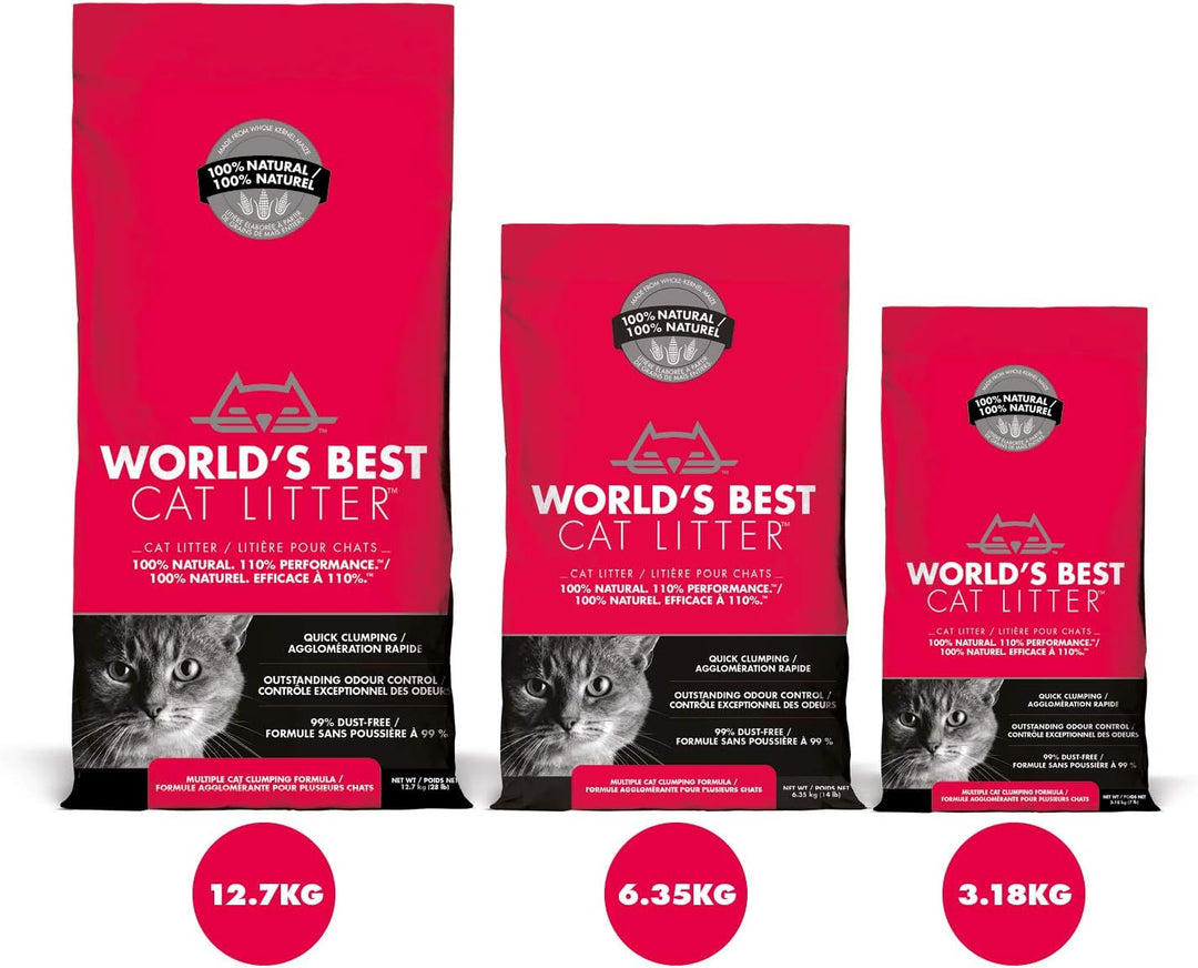 World's Best Cat Litter, extra stark 6,35 Kg