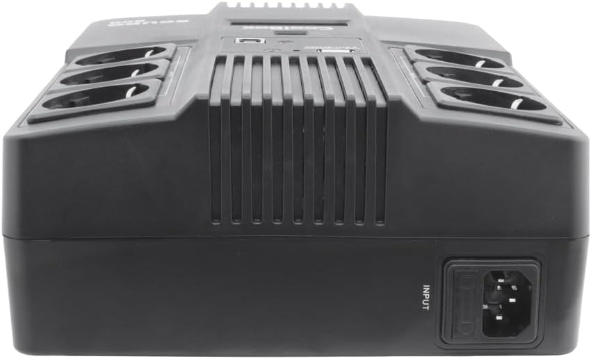 CoolBox SCUDO3 USV, 800 VA, unterbrechungsfreies Stromversorgungssystem, USV, 800 A/480 W, mit LCD-D