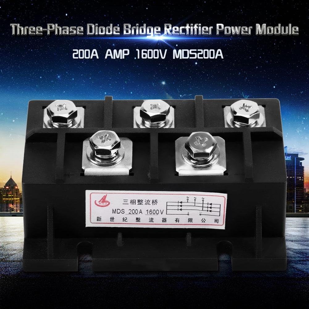 MDS 200 amp 1600 V 3 Phase AC zu DC High Power Gleichrichter Silizium Vollwelle Diode Brückengleichr