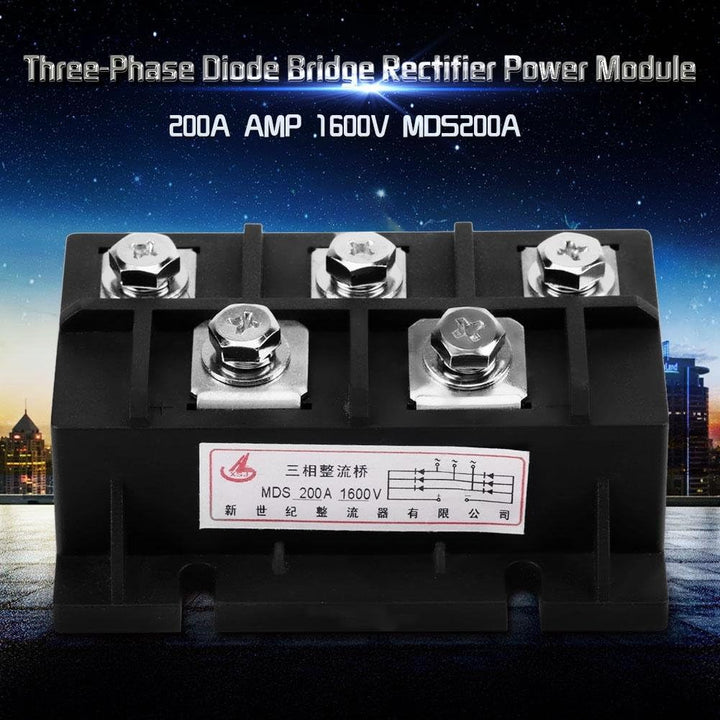 MDS 200 amp 1600 V 3 Phase AC zu DC High Power Gleichrichter Silizium Vollwelle Diode Brückengleichr