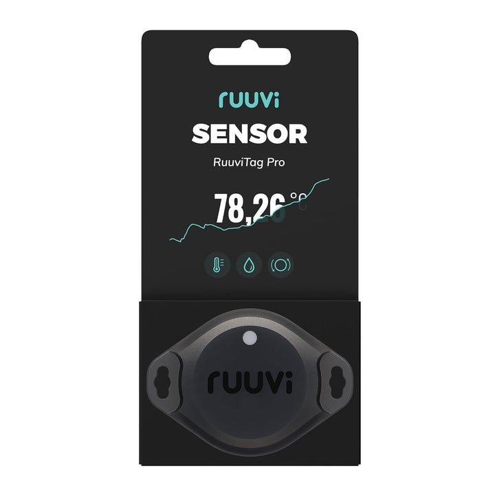 Ruuvi Tag Pro IP67 Temperatur-, Luftfeuchtigkeits- und Bewegungssensor-Tag
