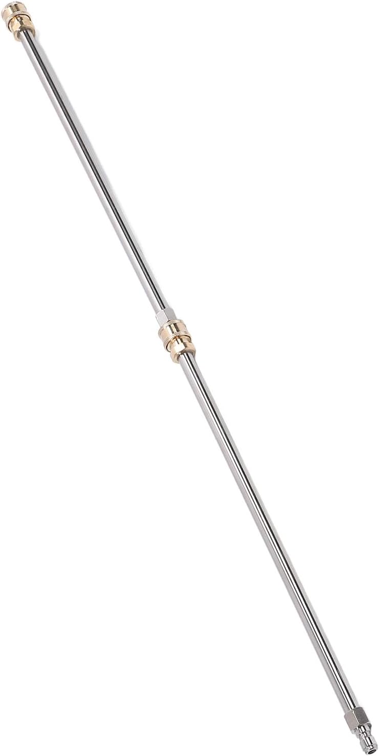 Verlängerungsstab Lanze für Hochdruckreiniger, 40cm Reinigungswerkzeuge Mit 1/4 Zoll Schnittstelle,