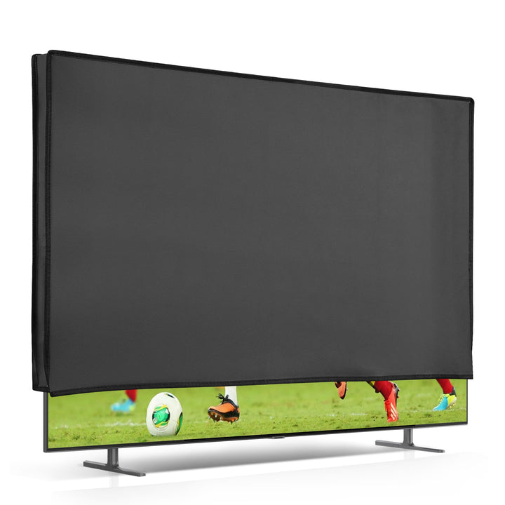 kwmobile 75" TV Abdeckung Indoor - Fernseher Hülle Bildschirmschutz Abdeckung - TV Bildschirm Staubs