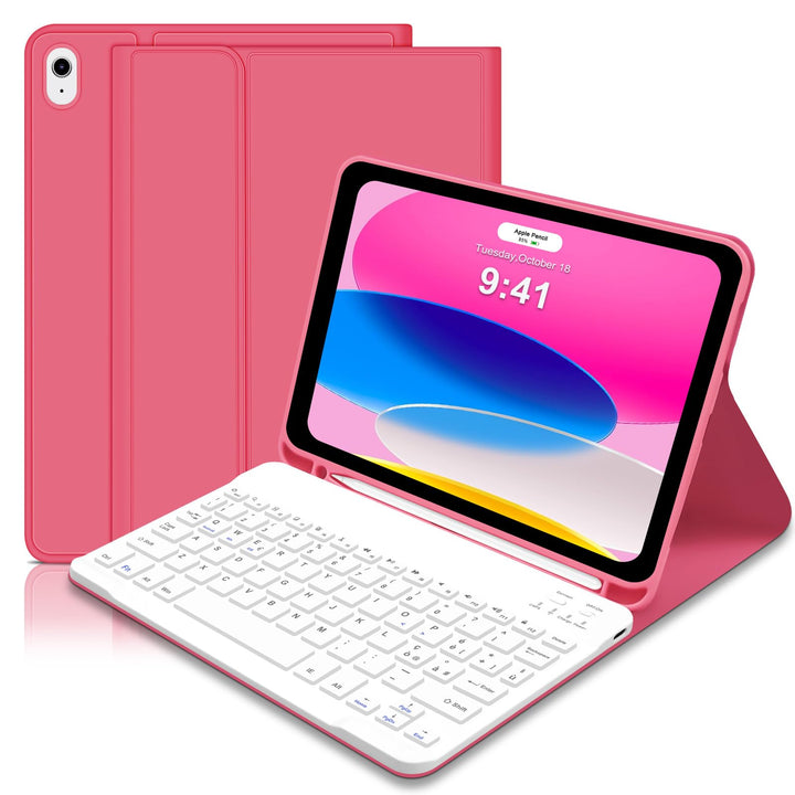 iPad-Tastatur (10. Generation 10,9" 2022/(A16) 11. Generation 11" 2025) mit Hülle, abnehmbare italie