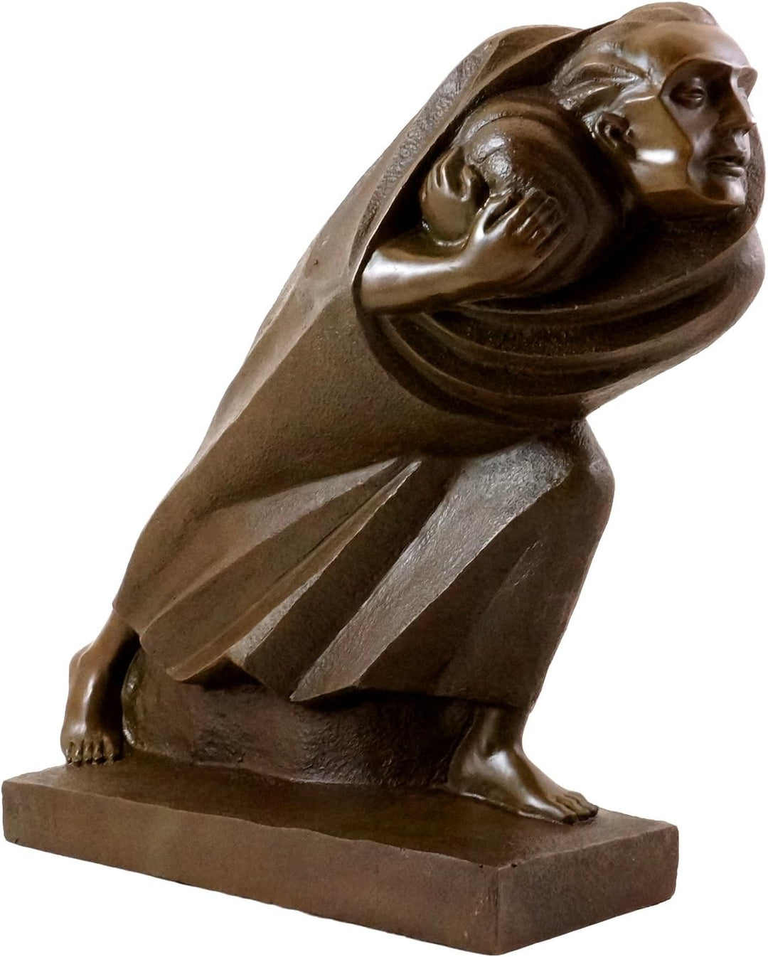 Der Flüchtling (1920) - Ernst Barlach Skulptur Kaufen - Deutscher Expressionismus - Bronzefigur - Wo