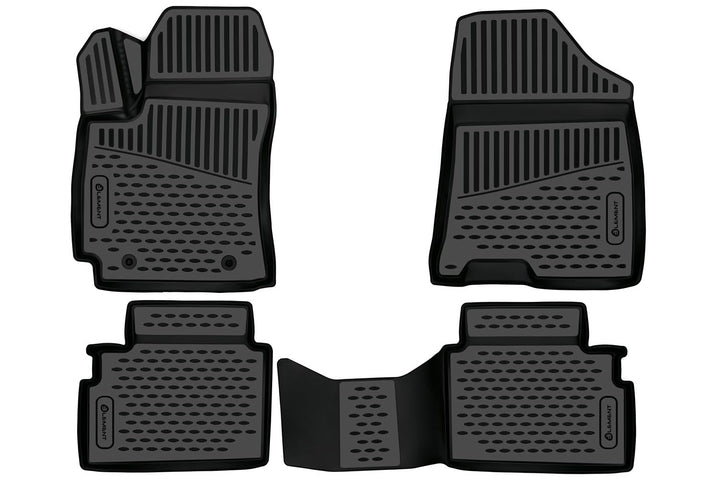 Element Passgenaue Premium 3D Gummimatten Fussmatten passend für Hyundai KONA 1.0 T-GDI 7DCT, 2023->