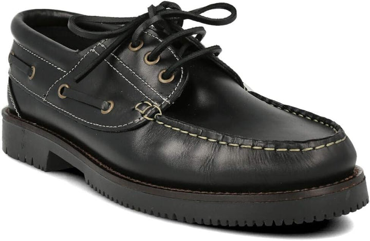 PAYMA - Herren Damen Kinder Bootsschuhe Segelschuhe Mokassins aus Seahorse Geölt Leder 3 Eye Classic