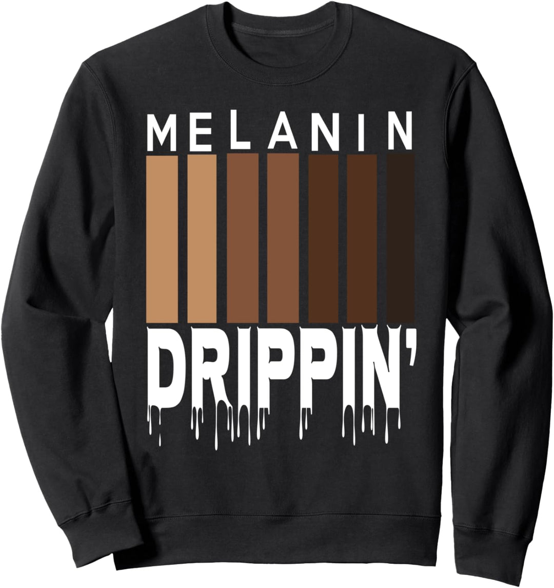 Oheneba: Melanin Shades Drippin Sweatshirt