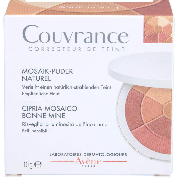 Avène Couvrance Mosaik-puder Natural 10gr beige 10 g (1er Pack), beige 10 g (1er Pack)