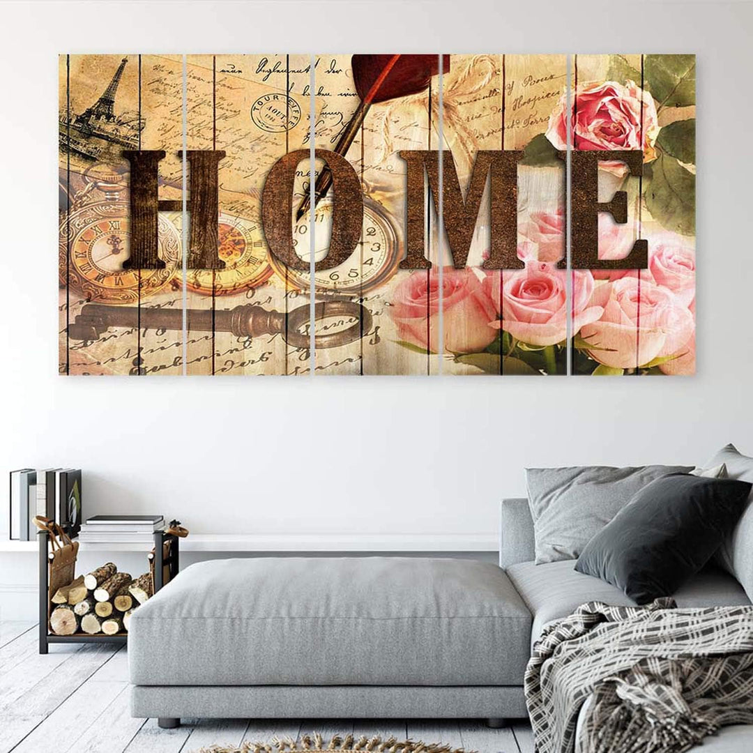 Feeby Eiffelturm Wanddekoration Design Deko Paneel 200x100 cm Rosa_f, Deko Paneel 200x100 cm Rosa_f