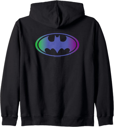 Batman Gradient Bat Logo Kapuzenjacke