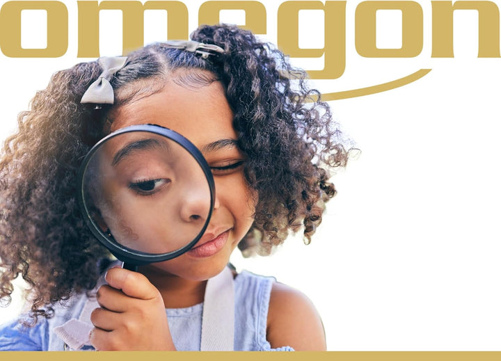 Omegon MonoView, Mikroskopier-Set, 1200x | Hochauflösendes Mikroskop für präzise Untersuchungen | In