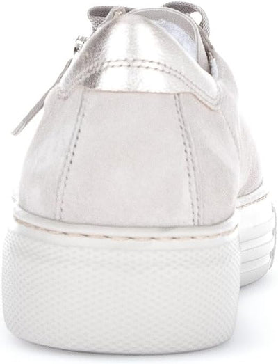 Gabor Damen Low-Top Sneaker, Frauen Halbschuhe,Wechselfussbett 35 EU Puder 12, 35 EU Puder 12