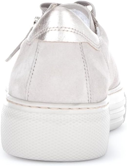 Gabor Damen Low-Top Sneaker, Frauen Halbschuhe,Wechselfussbett 35 EU Puder 12, 35 EU Puder 12