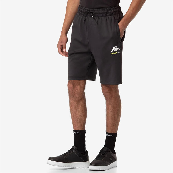 Kappa Unisex Hose Adozippo Vr46 XL Schwarz, XL Schwarz