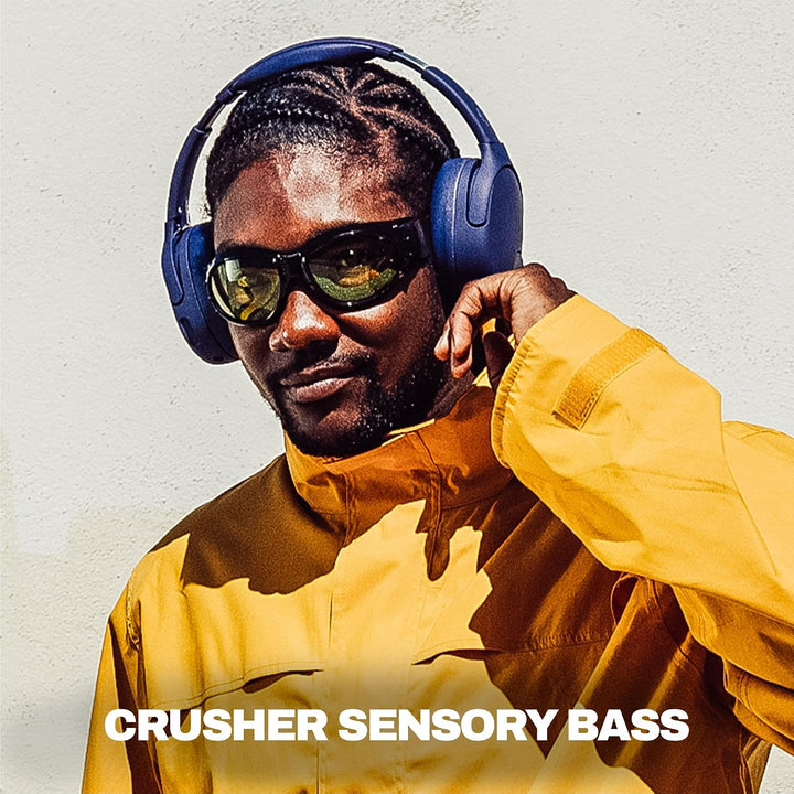 Skullcandy Crusher 720 Wireless Bluetooth Over-Ear-Kopfhörer mit multisensorischem Bass, THX Spatial