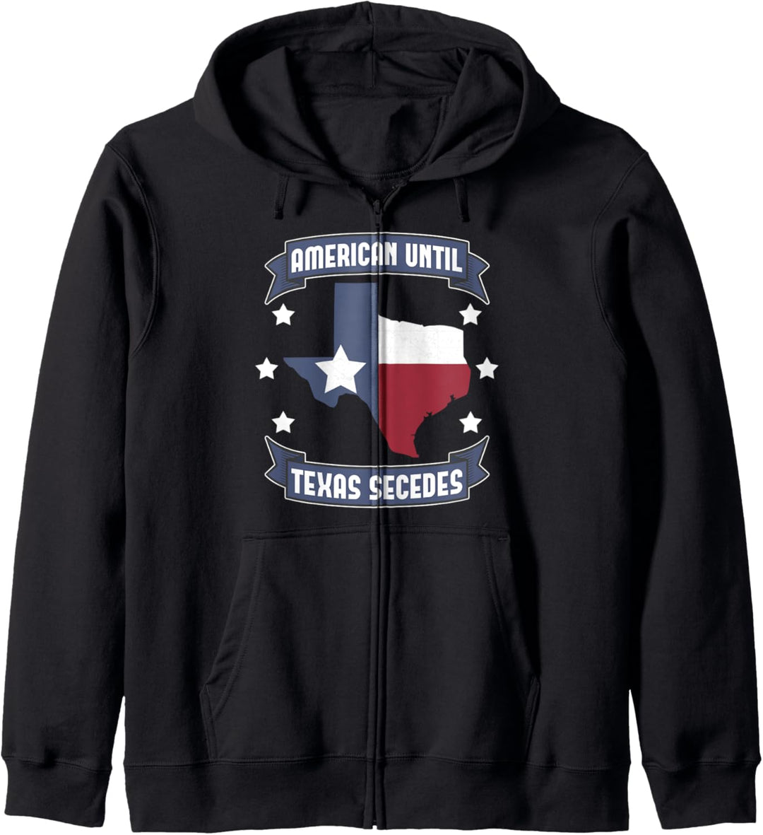 Texas Flagge Texaner US Bundesstaat Cowboy Lustiges Texas Kapuzenjacke