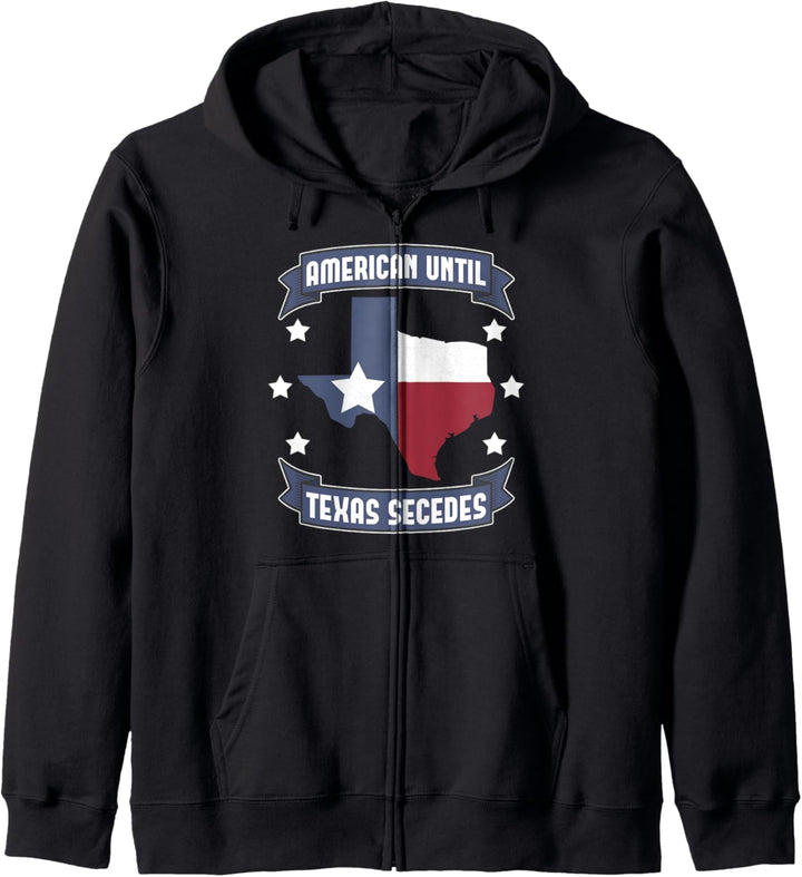 Texas Flagge Texaner US Bundesstaat Cowboy Lustiges Texas Kapuzenjacke