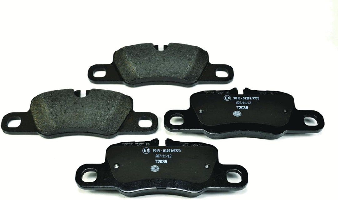 HELLA PAGID 8DB 355 015-651 Bremsbelagsatz - T2035 - Dicke/Stärke: 16mm - Bremssystem: Brembo - für
