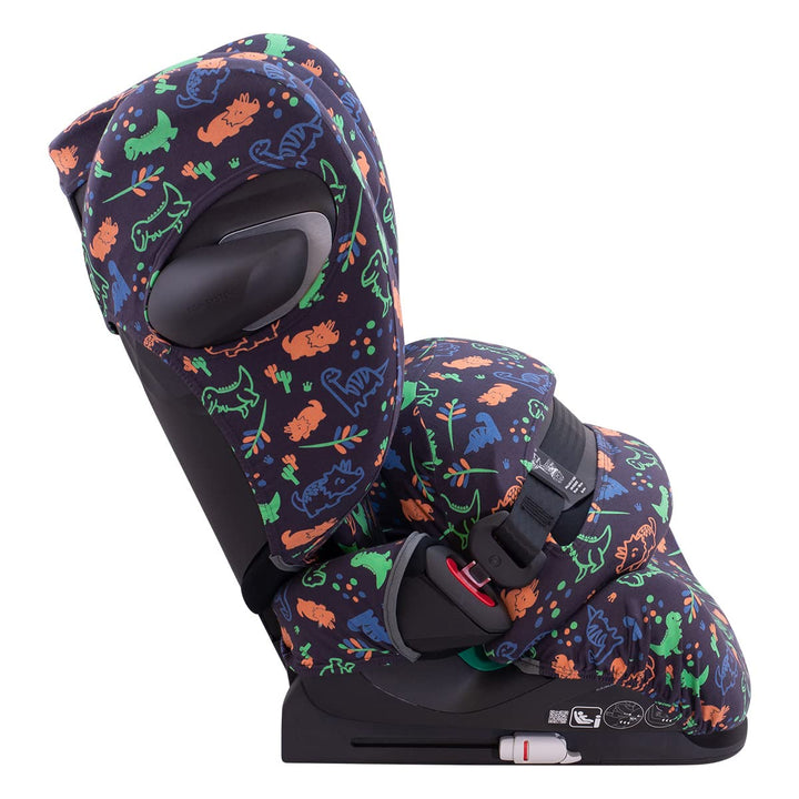 JYOKO KIDS Bezug Kompatibel mit Cybex Pallas G I-SIZE (Bezug Pallas G, HAPPY DINO) Bezug Pallas G HA