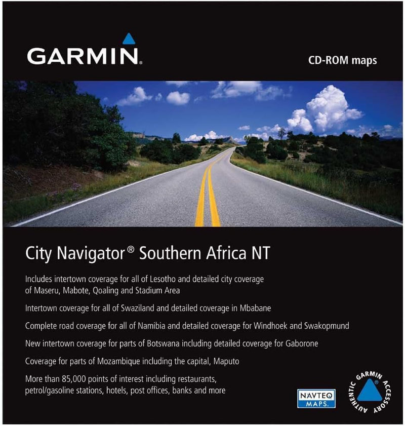 Garmin 010-11595-00 Südafrika NT City Navigator GPS-Software (microSD/SD-Kartenslot)