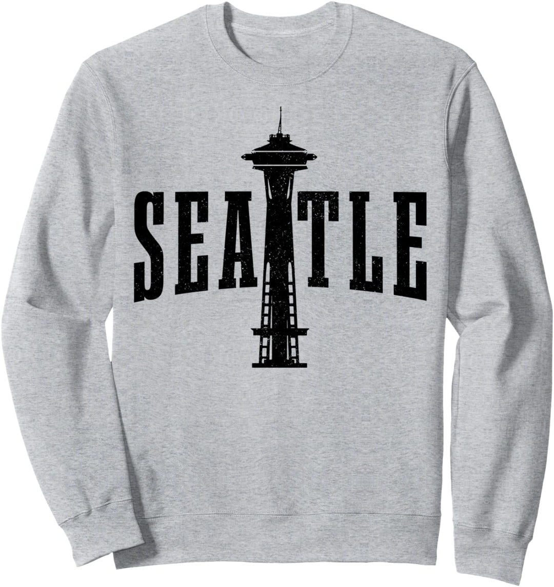 Seattle Washington Space Needle Vintage USA Amerika Souvenir Sweatshirt