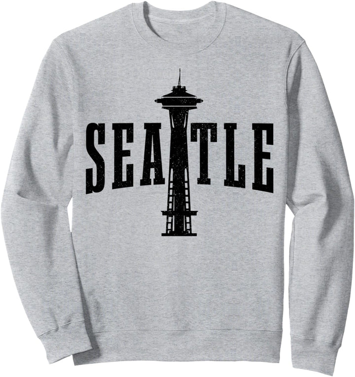 Seattle Washington Space Needle Vintage USA Amerika Souvenir Sweatshirt