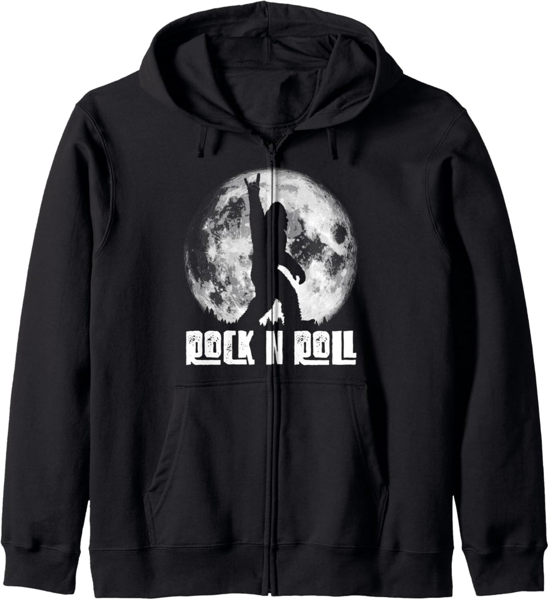 Rock n' Roll Bigfoot Night Stroll & Moon Kapuzenjacke