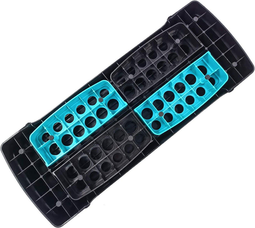 Rebecca Mobili Stepbank, Steppbrett Aerobic 3 Höhen, Schwarz, Training Work out, Muskel Fitnessstudi