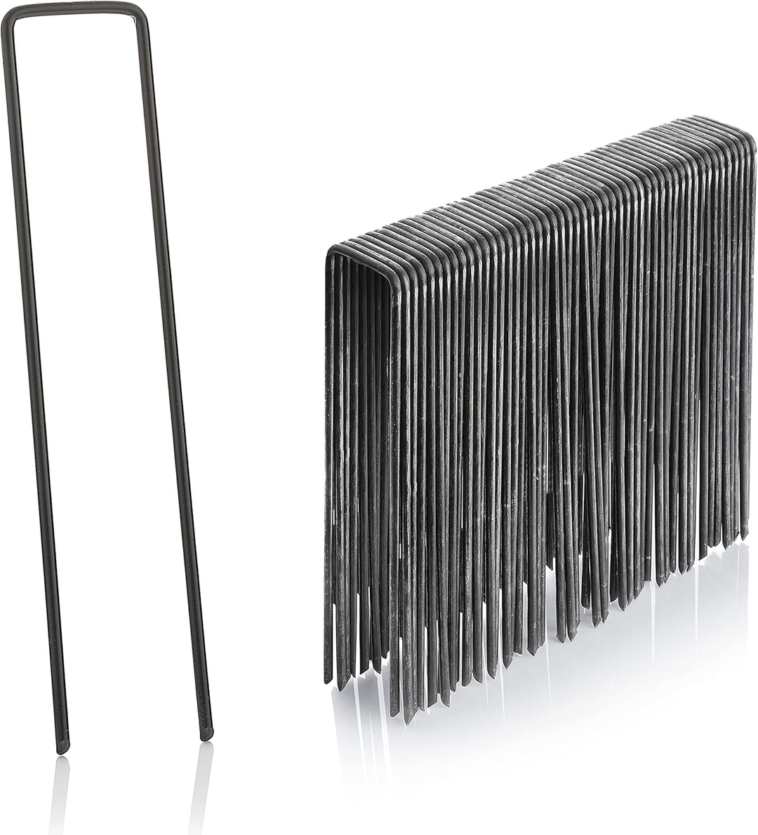 GardenMate 250 Erdanker 150mm lang, 25mm breit, Ø 2,9 mm, Befestigungsanker Bodenanker für den Garte