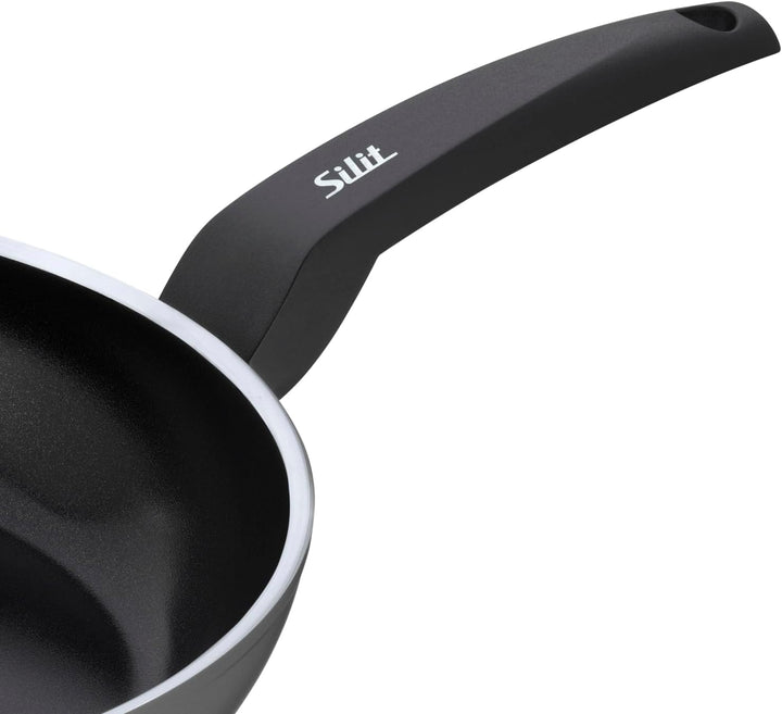 Silit Messino Bratpfanne 28 cm Induktion, Aluminium beschichtet, Keramikbeschichtung, Kunststoffgrif