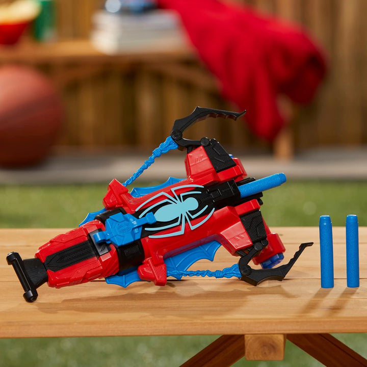 Marvel Spider-Man Dart & Splash Blaster, Superhelden-Spielzeug ab 5 Jahren, Nerf Spider-Man Blaster,