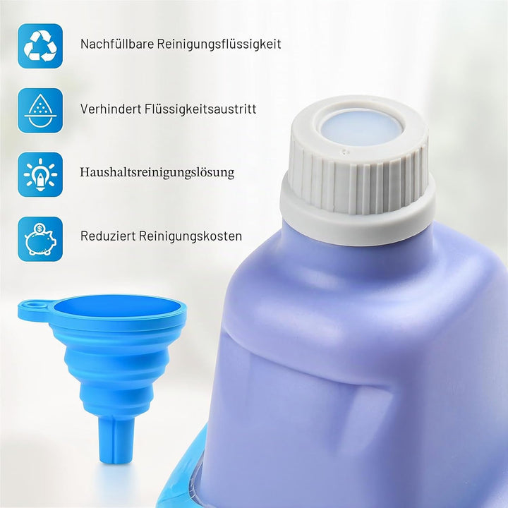 Wiederverwendbare Nachfüllflasche für Swiffer® WetJet™ Spray Mop, Nachfüllflasche 500 ml, inklusive