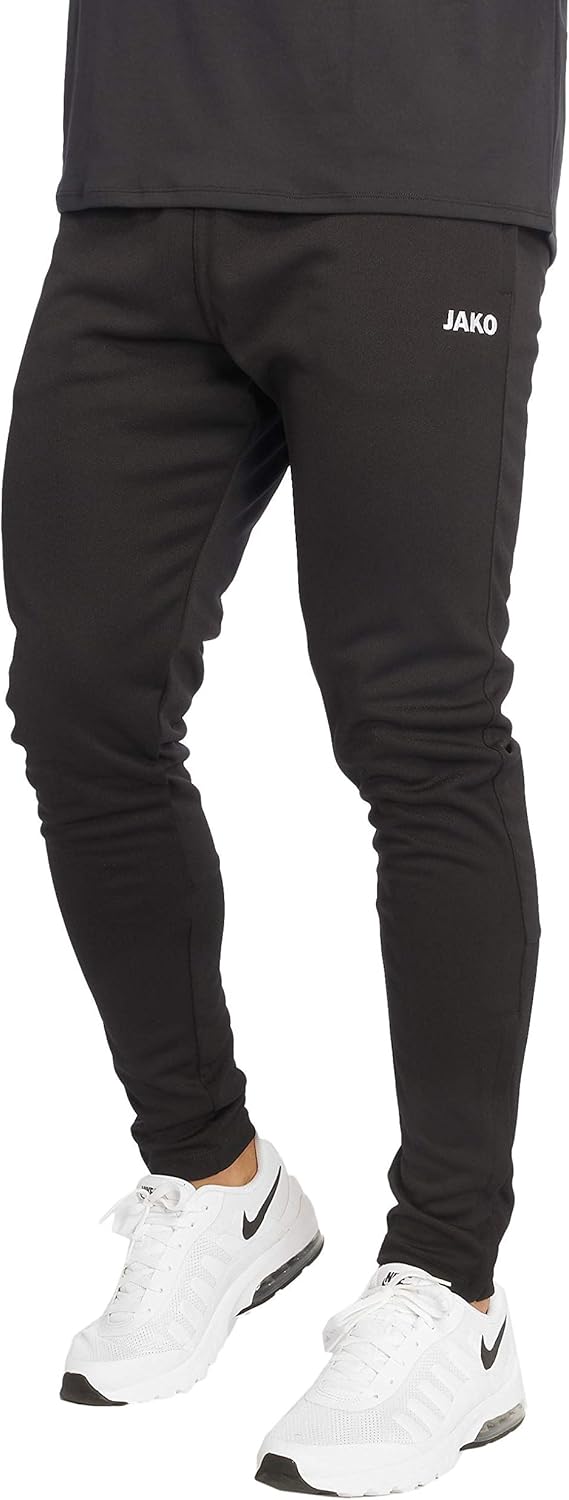 JAKO Herren Trainingshose Lang Classico, schwarz, S, 8450 S Schwarz, S Schwarz