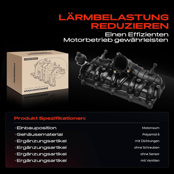 Ansaugkrümmer Saugrohrmodul für A3 A4 A6 Altea Leon Octavia II Superb II Golf V P-a-s-s-a-t 2.0L 200