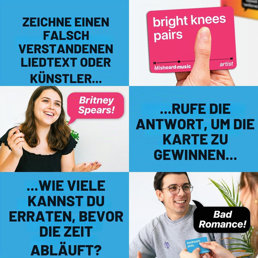 Lucky Egg The Original Misheard Music – Erraten Sie den Song oder Künstler mit 500 lyrischen Nicht-S