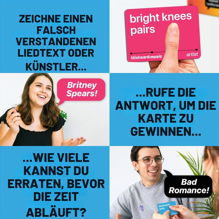 Lucky Egg The Original Misheard Music – Erraten Sie den Song oder Künstler mit 500 lyrischen Nicht-S