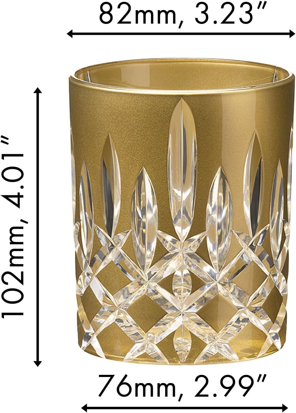 RIEDEL Laudon Tumbler - Gold, Gold