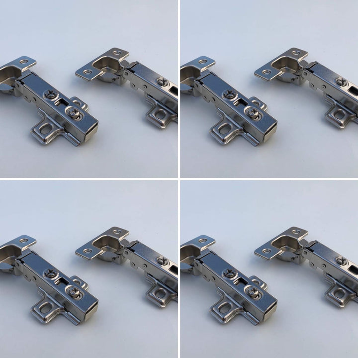 8er-Set Scharniere (neu) mit Softclose für Besta mit 8 Scharniere und 32 Schrauben