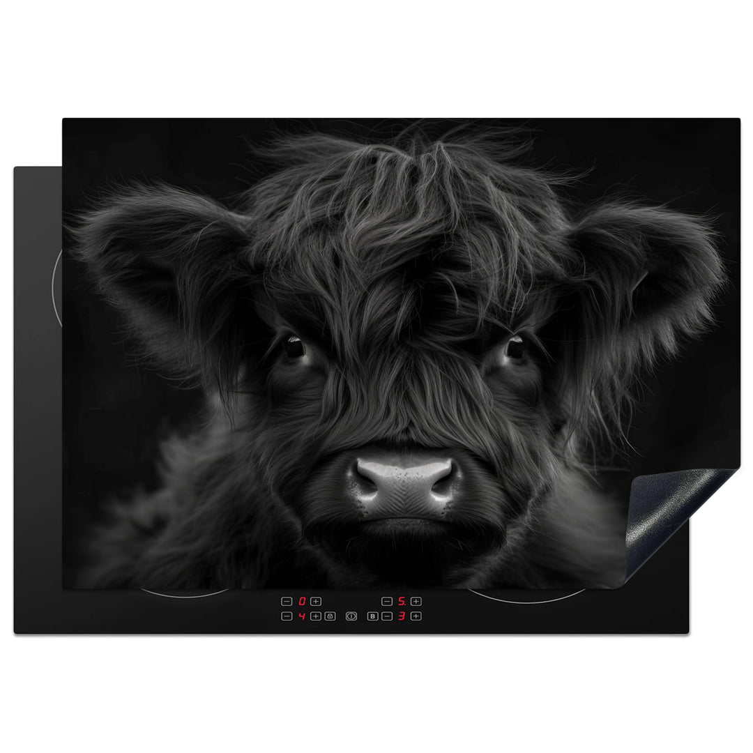 KitchenYeah© Herdabdeckplatte 75x52 cm Einteilig Induktionsmatte Küche Abdeckung Ceranfeld Herd Abde
