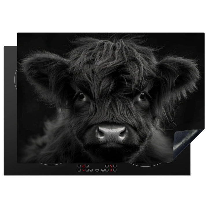 KitchenYeah© Herdabdeckplatte 75x52 cm Einteilig Induktionsmatte Küche Abdeckung Ceranfeld Herd Abde