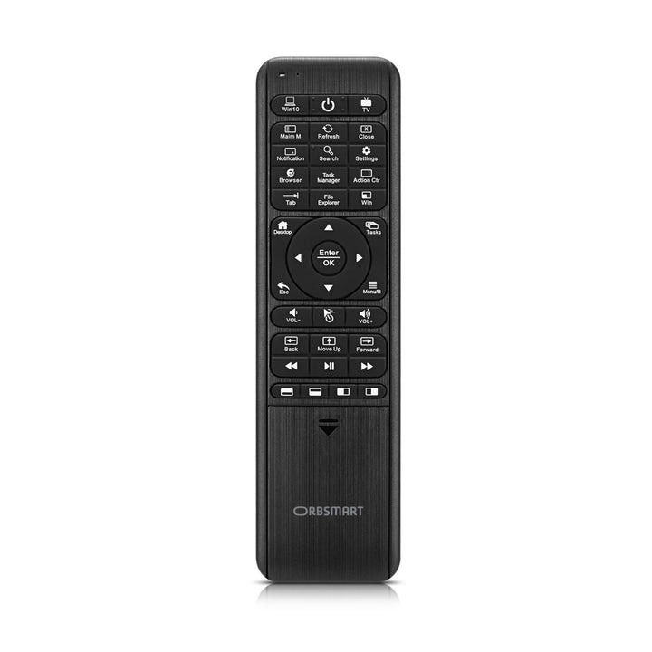 Orbsmart WA-1 kabellose Windows 10/11 Airmouse mit Deutscher Tastatur/inklusive Infrarot Anlernfunkt