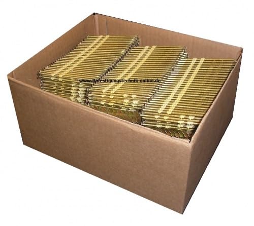 2000 Streifennägel 20° 3,4x100mm glatt verzinkt für Nagler Bostitch Prebena Paslode KMR BeA 2,0M
